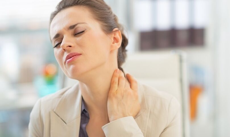 ból szyi z osteochondrozą